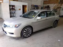 Salvage cars for sale at Ham Lake, MN auction: 2015 Honda Accord Touring Hybrid