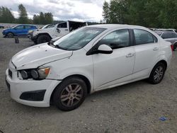 Chevrolet salvage cars for sale: 2014 Chevrolet Sonic LT