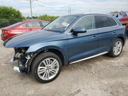 Salvage cars for sale from Copart Indianapolis, IN: 2018 Audi Q5 Prestige