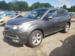 Salvage cars for sale at Marlboro, NY auction: 2012 Acura MDX Technology