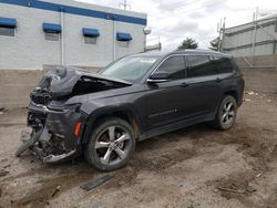 Jeep salvage cars for sale: 2021 Jeep Grand Cherokee L Limited