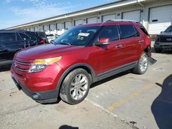 Ford salvage cars for sale: 2014 Ford Explorer Limited