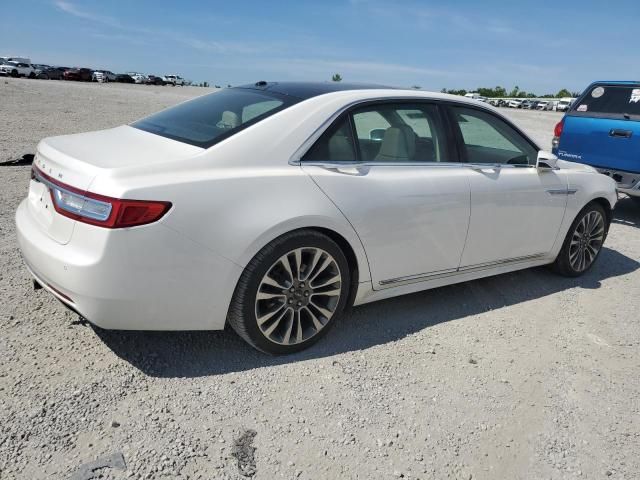 2017 Lincoln Continental Reserve