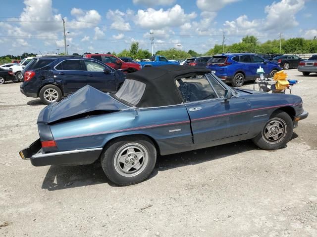 1987 Alfa Romeo Spider Veloce