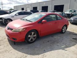 Salvage cars for sale at Jacksonville, FL auction: 2007 Honda Civic EX