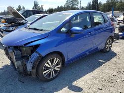 Honda fit ex salvage cars for sale: 2016 Honda FIT EX