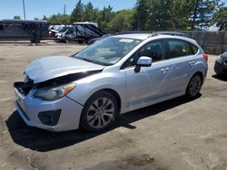 Subaru Impreza Sport Premium salvage cars for sale: 2014 Subaru Impreza Sport Premium