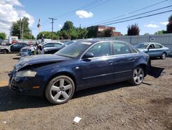 Salvage cars for sale at New Britain, CT auction: 2006 Audi A4 2.0T Quattro