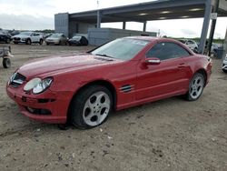 Salvage cars for sale at West Palm Beach, FL auction: 2005 Mercedes-Benz SL 500