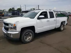 Salvage trucks for sale at Denver, CO auction: 2017 Chevrolet Silverado K1500