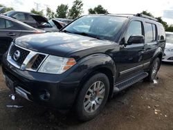 Salvage cars for sale at Elgin, IL auction: 2012 Nissan Pathfinder S