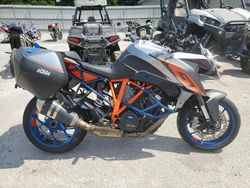 Salvage motorcycles for sale at York Haven, PA auction: 2016 KTM 1290 Super Duke GT
