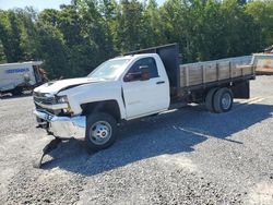 Salvage cars for sale from Copart Gastonia, NC: 2018 Chevrolet Silverado K3500