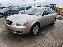 Salvage cars for sale at Chicago Heights, IL auction: 2008 Hyundai Sonata GLS