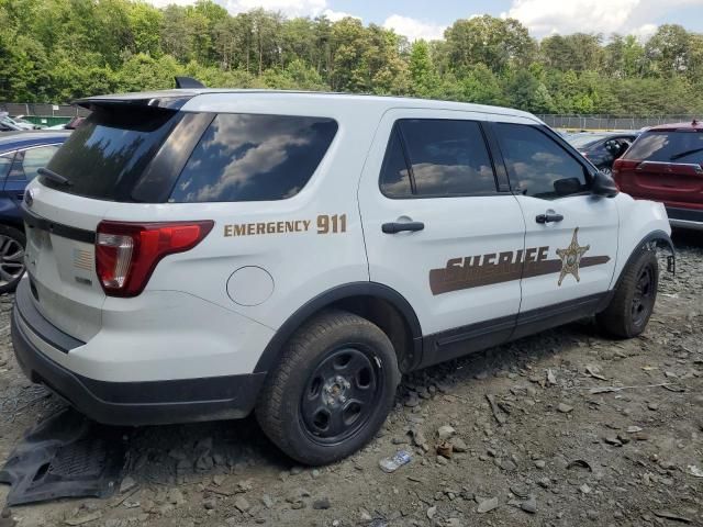 2018 Ford Explorer Police Interceptor