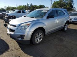 Salvage cars for sale at Denver, CO auction: 2012 Chevrolet Equinox LS