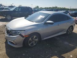 Salvage cars for sale from Copart Indianapolis, IN: 2019 Honda Civic LX