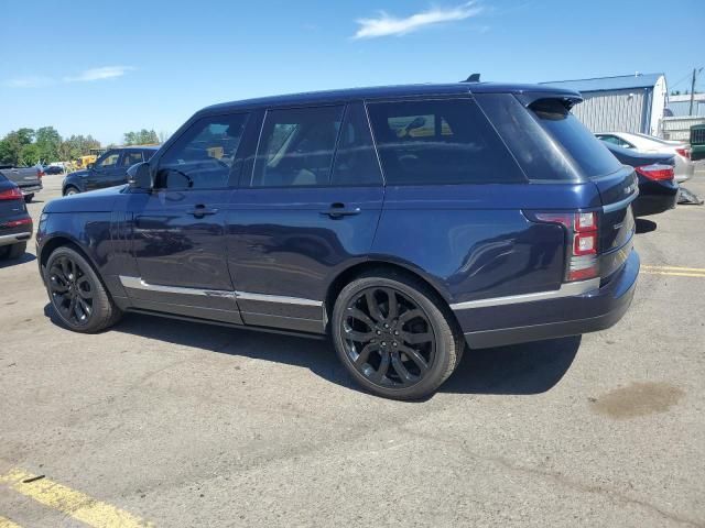 2016 Land Rover Range Rover Supercharged