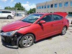 Hyundai salvage cars for sale: 2019 Hyundai Elantra SEL