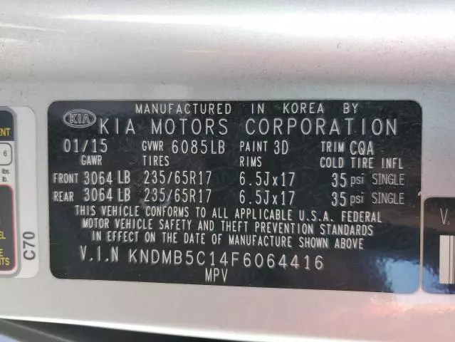 2015 KIA Sedona LX