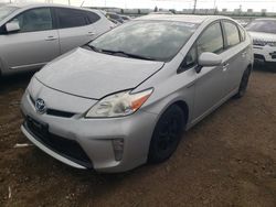 Salvage cars for sale at Elgin, IL auction: 2014 Toyota Prius