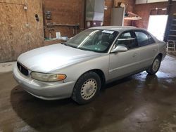 Salvage cars for sale at Ebensburg, PA auction: 2002 Buick Century Limited