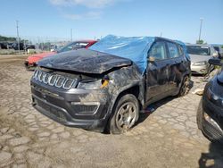 Jeep Compass Sport salvage cars for sale: 2019 Jeep Compass Sport