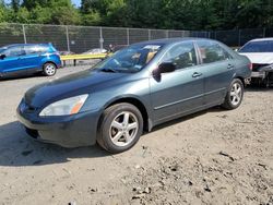 Honda Accord ex salvage cars for sale: 2004 Honda Accord EX