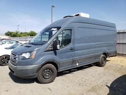 Salvage trucks for sale at Sacramento, CA auction: 2019 Ford Transit T-250