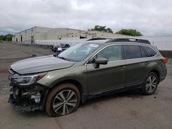 Subaru Outback 2.5i Limited salvage cars for sale: 2018 Subaru Outback 2.5I Limited