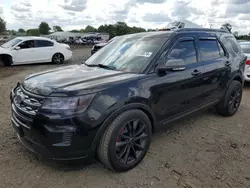 Salvage cars for sale at Hillsborough, NJ auction: 2018 Ford Explorer XLT