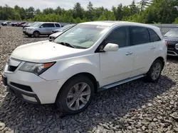 2013 Acura MDX Advance en venta en Windham, ME