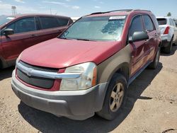 Chevrolet salvage cars for sale: 2005 Chevrolet Equinox LS