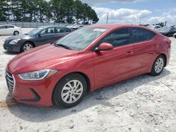 Salvage cars for sale at Loganville, GA auction: 2017 Hyundai Elantra SE