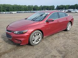 Chevrolet salvage cars for sale: 2016 Chevrolet Malibu LT