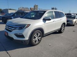 Salvage cars for sale at New Orleans, LA auction: 2017 Honda Pilot EXL