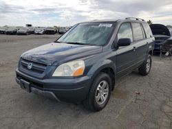 Salvage cars for sale at Martinez, CA auction: 2004 Honda Pilot EX