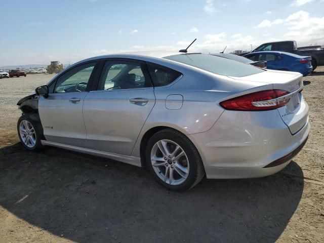 2018 Ford Fusion SE Hybrid