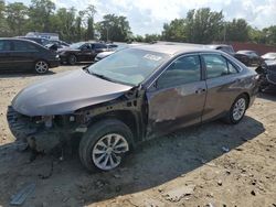 Toyota Camry le salvage cars for sale: 2015 Toyota Camry LE