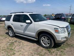 Ford Explorer salvage cars for sale: 2010 Ford Explorer Eddie Bauer