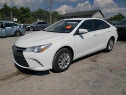 Carros salvage a la venta en subasta: 2017 Toyota Camry LE