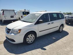 Salvage cars for sale from Copart Indianapolis, IN: 2016 Dodge Grand Caravan SE