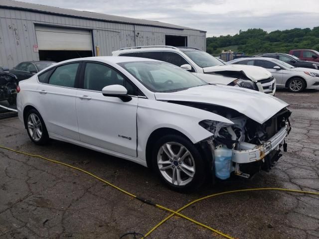 2018 Ford Fusion SE Hybrid