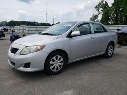 Salvage cars for sale at Dunn, NC auction: 2010 Toyota Corolla Base