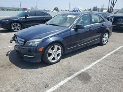 Mercedes-Benz c300 salvage cars for sale: 2011 Mercedes-Benz C300