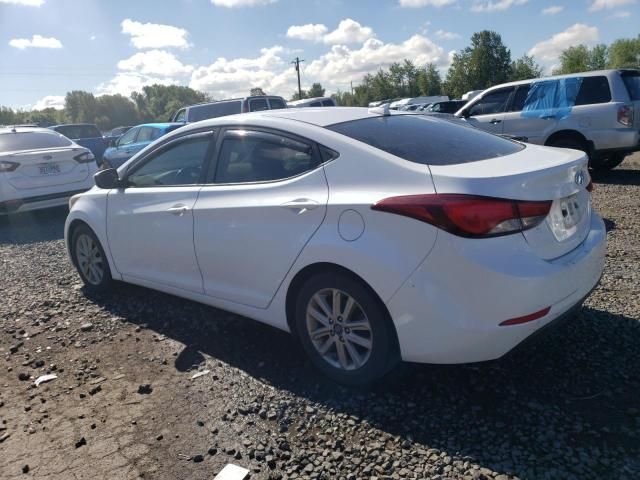 2016 Hyundai Elantra SE