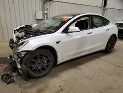 Salvage cars for sale at Pennsburg, PA auction: 2021 Tesla Model 3