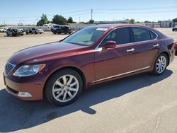 Salvage cars for sale at Nampa, ID auction: 2008 Lexus LS 460