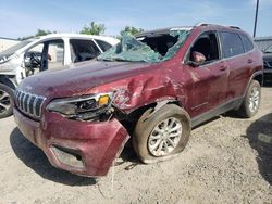 Jeep salvage cars for sale: 2019 Jeep Cherokee Latitude