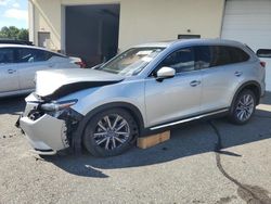 Salvage cars for sale at Exeter, RI auction: 2023 Mazda CX-9 Grand Touring